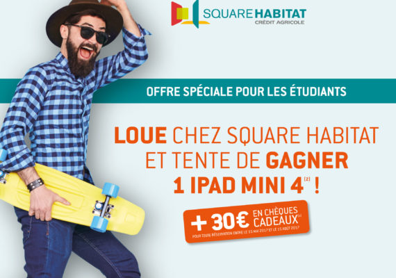 Jeu concours “Location étudiante”