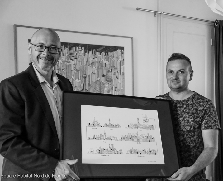 SQUARE HABITAT NORD DE FRANCE ET VINCENT LELIÈVRE