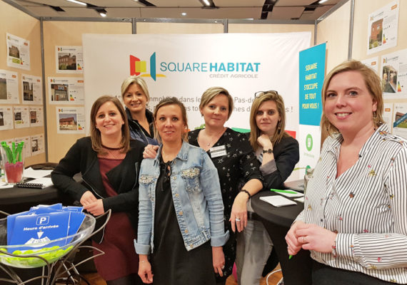 Square Habitat Nord de France au salon de Béthune