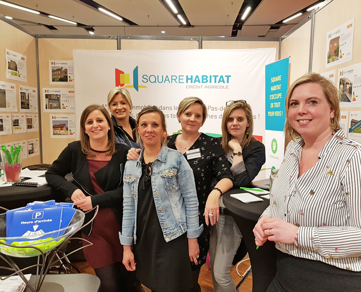 Square Habitat Nord de France au salon de Béthune