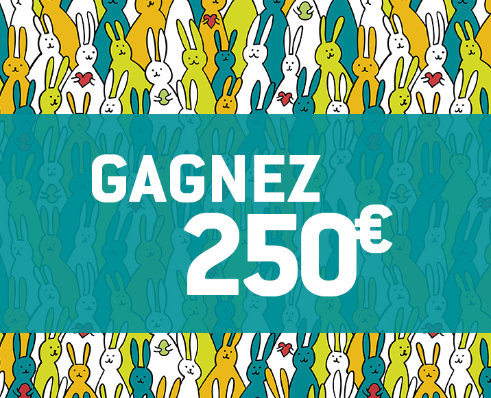 Tentez de gagner une carte cadeau de 250€ !