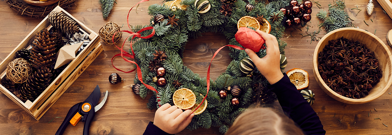 Comment faire sa propre couronne de Noël ?