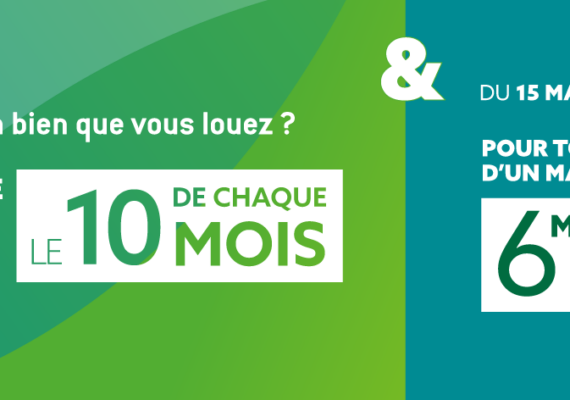 6 mois offerts d’Assurance Loyers Impayés pour la gestion de votre logement à louer