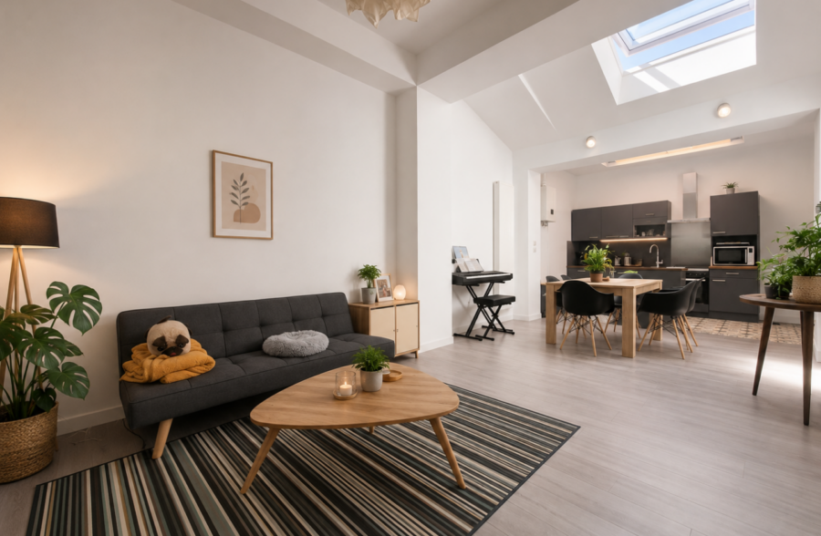 Location appartement meublé à Roubaix