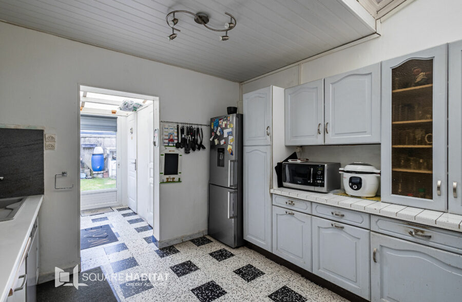 EXCLUSIVITÉ SQUARE HABITAT : MAISON 1930 – 3 CHAMBRES – JARDIN – SALLE JACQUES BREL