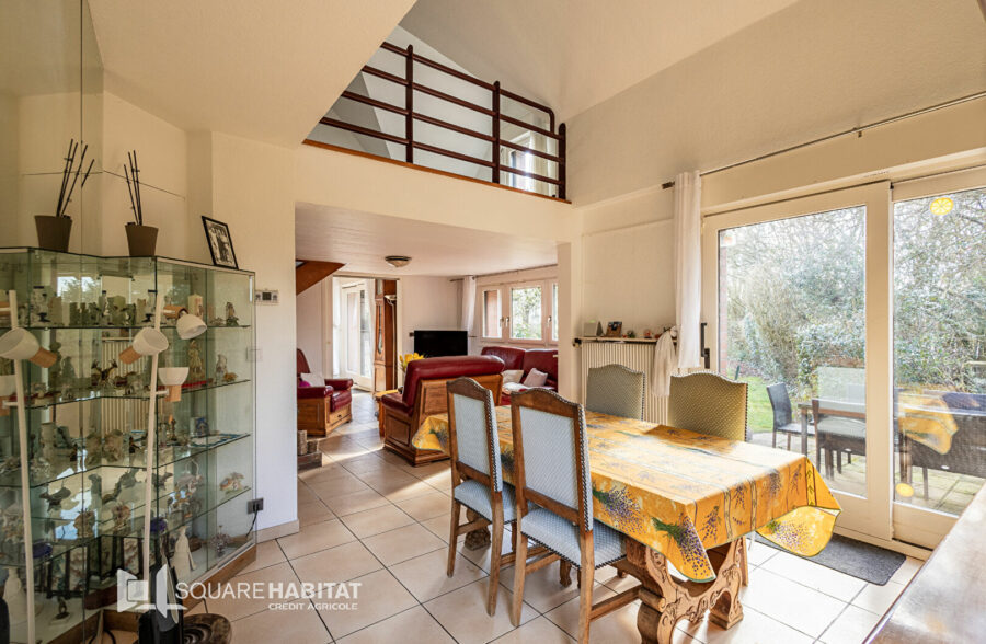 SQUARE HABITAT : MAISON D’ARCHITECTE INDIVIDUELLE  – 5 CHAMBRES – GARAGE – GRAND JARDIN ORIENTÉ SUD – RONCHIN &nbsp;Sous compromis&nbsp;