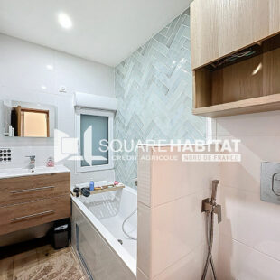 EXCLUSIVITÉ SQUARE HABITAT : MAISON BATIR RENOVEE – 3 CHAMBRES – JARDIN – GARAGE – MAIRIE DE FACHES-THUMESNIL