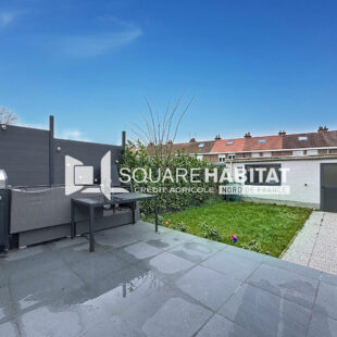 EXCLUSIVITÉ SQUARE HABITAT : MAISON BATIR RENOVEE – 3 CHAMBRES – JARDIN – GARAGE – MAIRIE DE FACHES-THUMESNIL