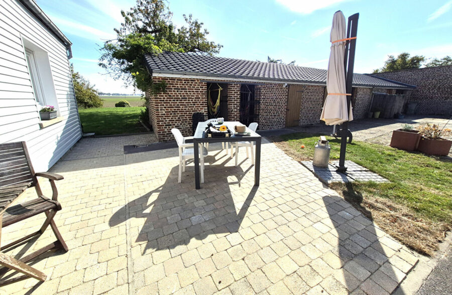 longère individuelle entretenue limite Cambrai