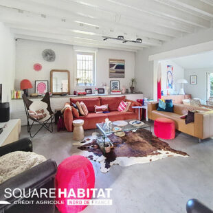 Maison de type fermette avec caractère et déco contemporaine