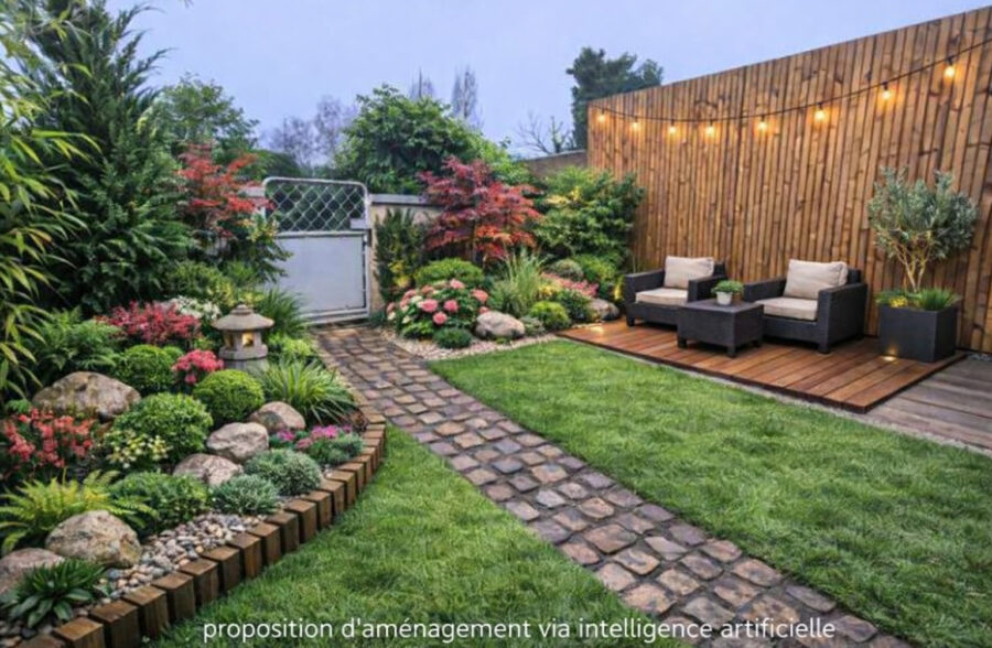 Semi plain-pied – 4 chambres – Garage – Jardin