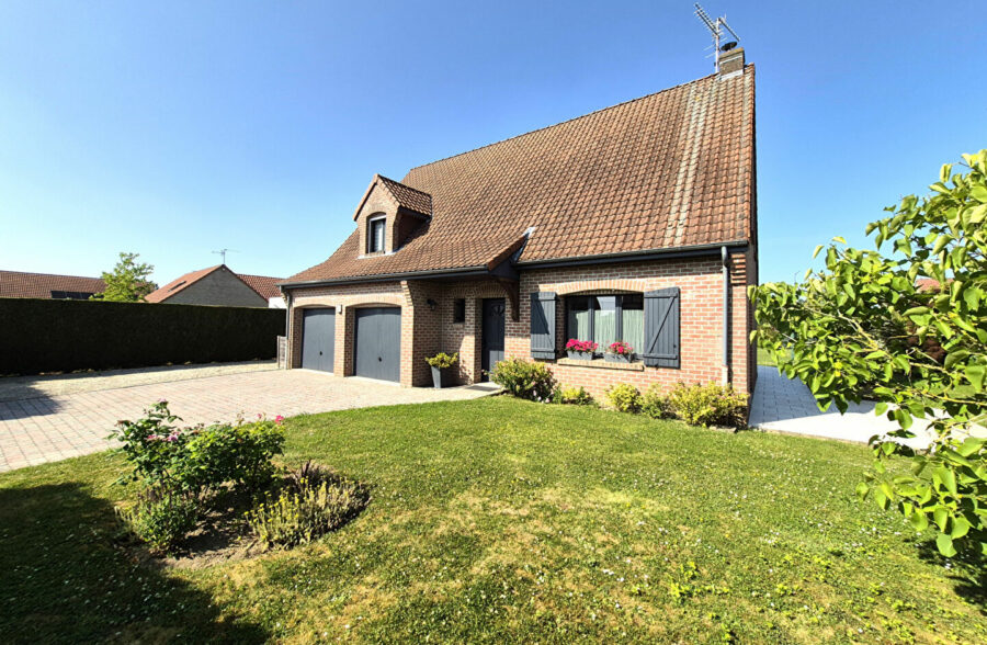 Individuelle 4 chambres + bureau sur Mérignies