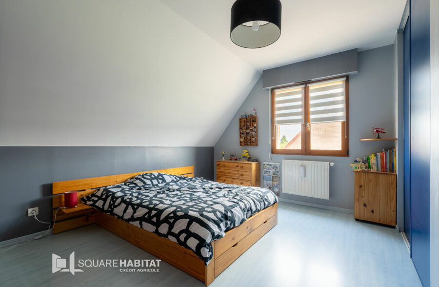 Individuelle 4 chambres + bureau sur Mérignies