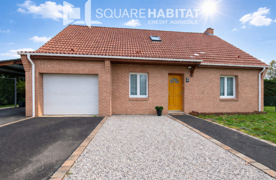 Pavillon récent semi plain pied 4 Chambres + Bureau