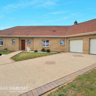 Pavillon briques individuel 4 chambres en plain-pied