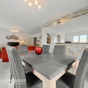 Pavillon briques individuel 4 chambres en plain-pied