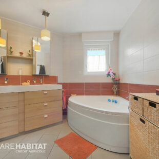 Pavillon briques individuel 4 chambres en plain-pied