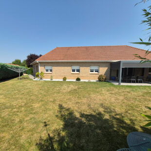 Pavillon briques individuel 4 chambres en plain-pied