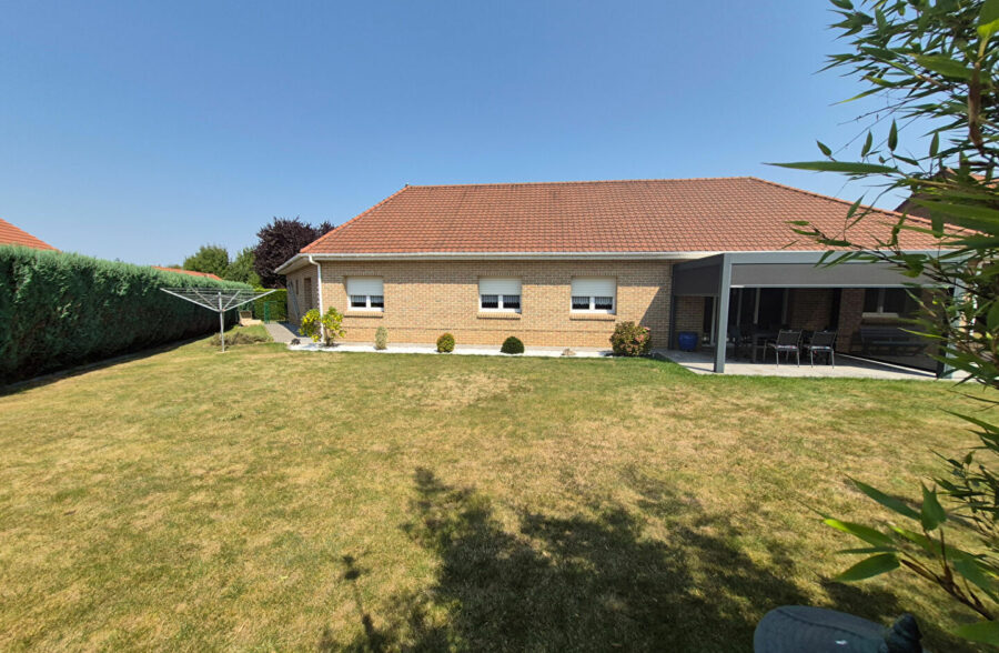 Pavillon briques individuel 4 chambres en plain-pied