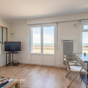 APPARTEMENT WISSANT- FRONT DE MER – 1 CHAMBRE – PLACE DE PARKING PRIVEE –  TERRASSE