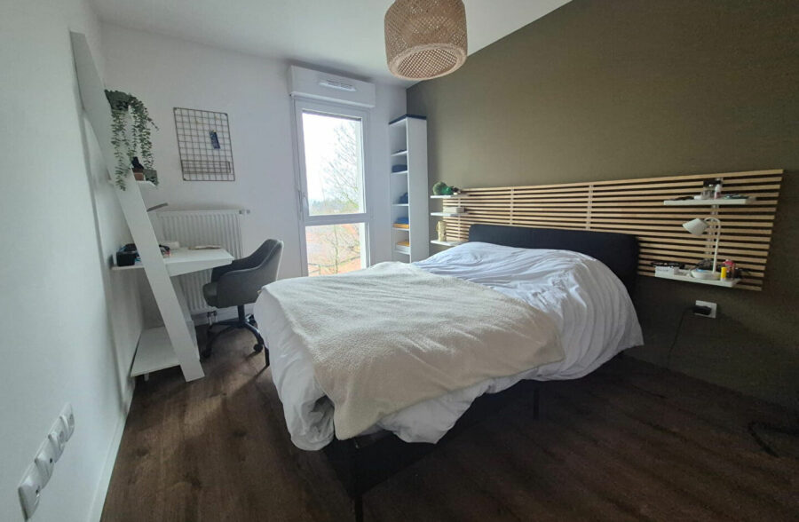 Appartement T2 45.77m² balcon et parking idéal premier achat:investisseur