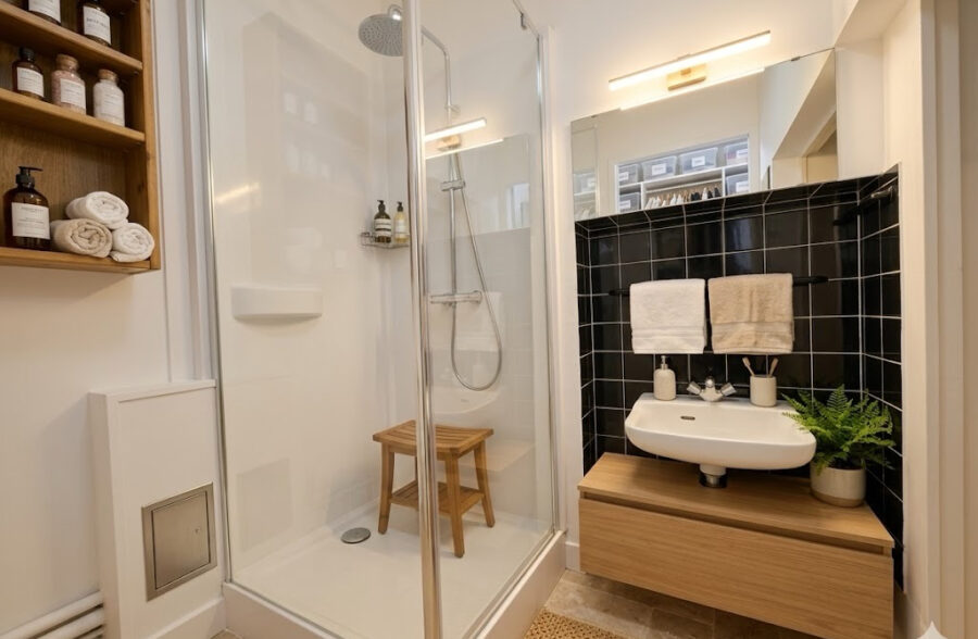 VIEUX-LILLE – HYPERCENTRE : JOLI TYPE 2 EN ARRIERE DE COPROPRIETE SECURISEE ET ENTRETENUE