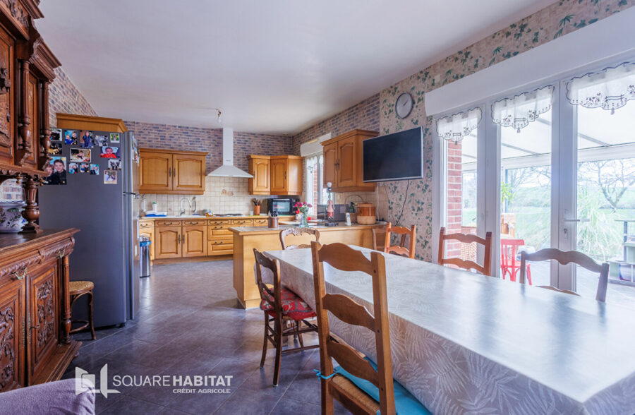 Pavillon individuel semi plain pieds