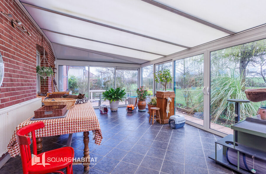 Pavillon individuel semi plain pieds