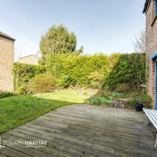 Individuelle 4 chambres + jardin + garage