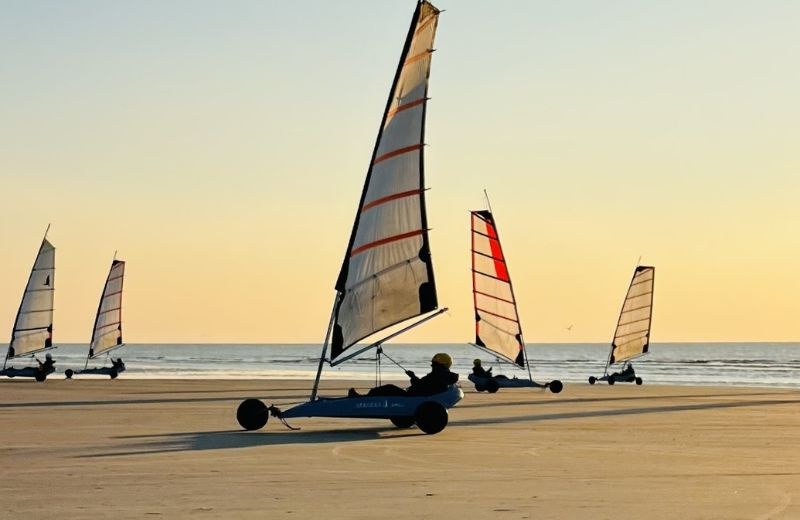 Quend-Plage-les-pins , parcelle de terrain à bâtir de 1150 m2 .