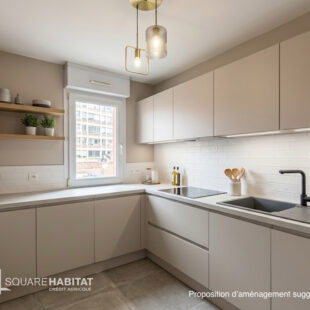 LILLE RÉPUBLIQUE / HYPERCENTRE : SPACIEUX T2 DE 49 M² AVEC TERRASSE ET BOX PRIVATIF