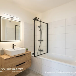 LILLE RÉPUBLIQUE / HYPERCENTRE : SPACIEUX T2 DE 49 M² AVEC TERRASSE ET BOX PRIVATIF