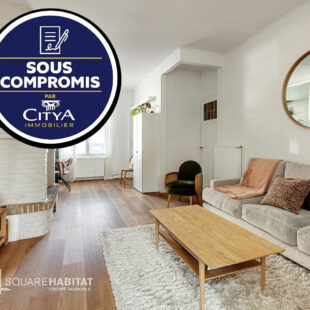 Coup de coeur assuré ! Maison 1930 rénovée – 110 m² – 3 chambres – jardin &nbsp;Sous compromis&nbsp;