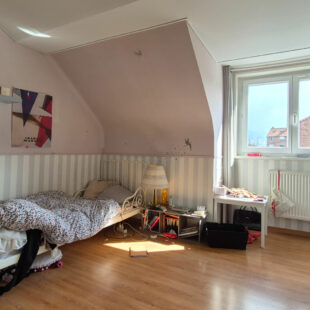 élégant  semi plain-pied semi-individuel,  situé dans un secteur calme, avec jardin et garage.