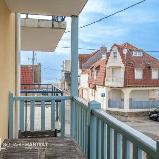 GRAND STUDIO + CABINE + Terrasse vue mer et Garage – 100 m PLAGE