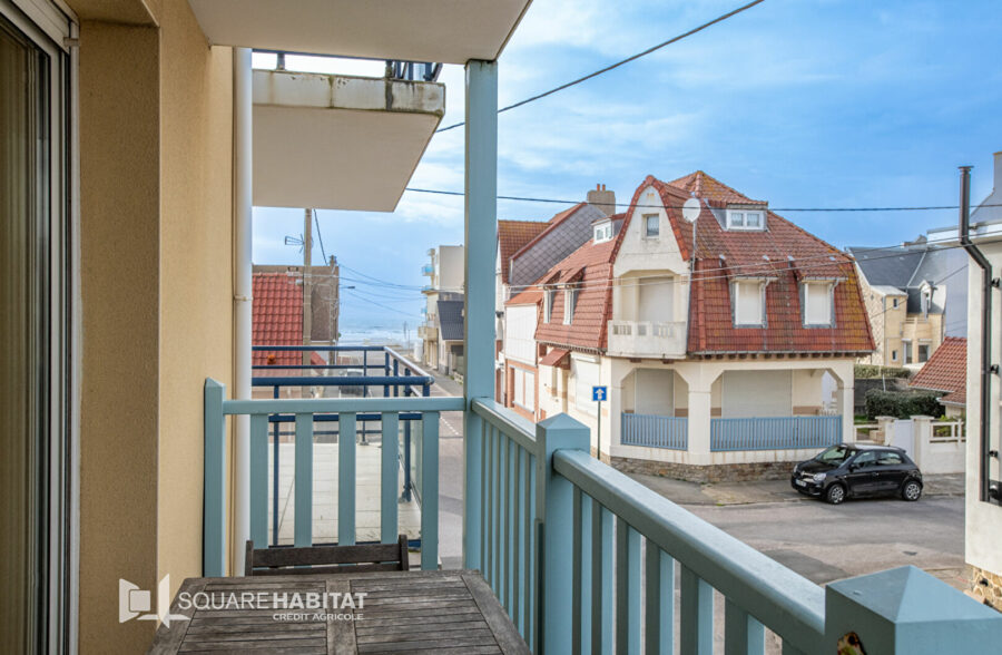 GRAND STUDIO + CABINE + Terrasse vue mer et Garage – 100 m PLAGE