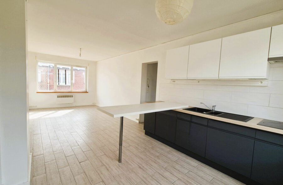 Métro Lomme Bourg : T2 de 44m2 lumineux et rénové