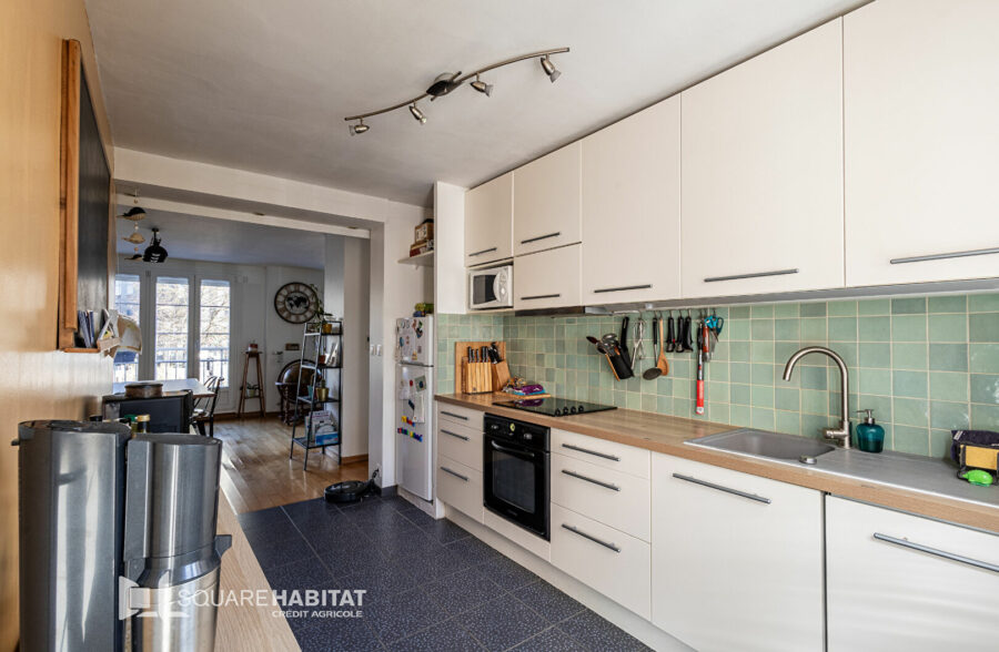 LILLE GRAND PALAIS : APPARTEMENT TYPE 4 DE 88,35M² AVEC PLACE DE PARKING ET CAVE