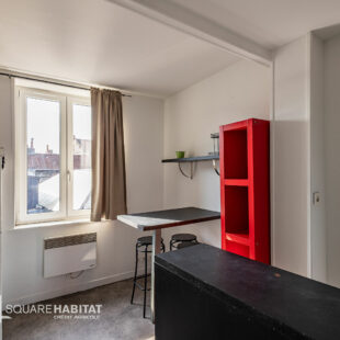 EXCLUSIVITE : PLACE DU MARCHE DE WAZEMMES : Studio de 14.30m²  en arrière de copropriété
