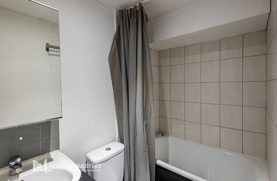 EXCLUSIVITE : PLACE DU MARCHE DE WAZEMMES : Studio de 14.30m²  en arrière de copropriété