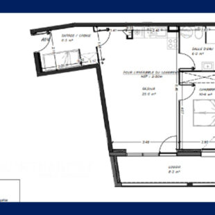 Appartement Stella Plage T2 de 45,50 m² avec Cabine