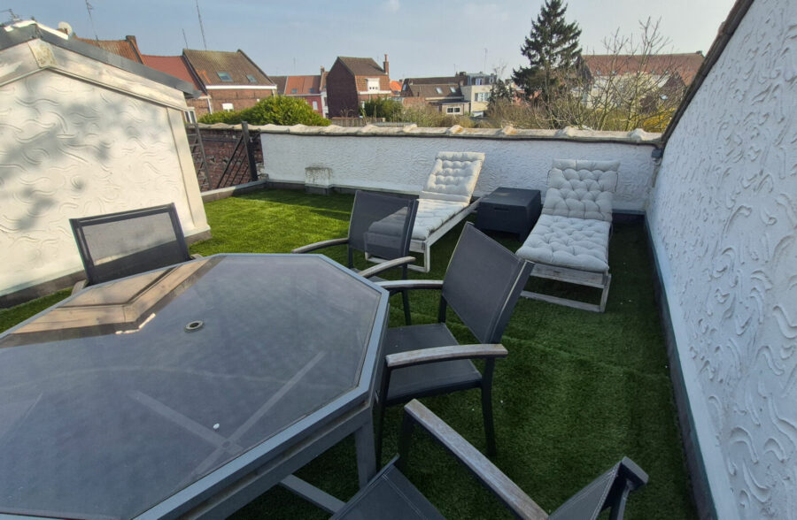 Loft individuel 5 pièces, 3 terrasses et garage 2 V.