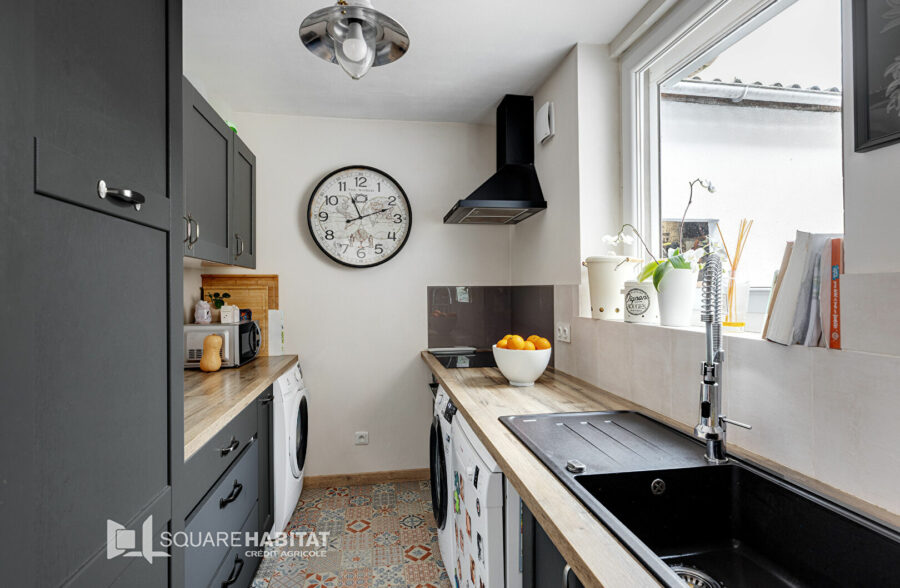 Wasquehal, Maison 2 chambres + bureau, terrasse et garage