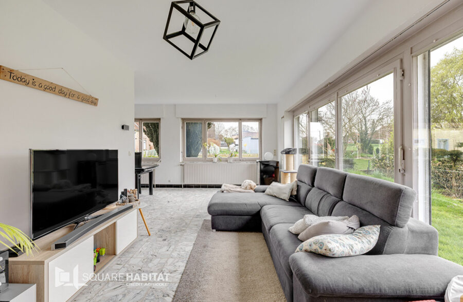 Baisieux – Maison individuelle 4 chambres – Jardin – Garage – 368 000 €