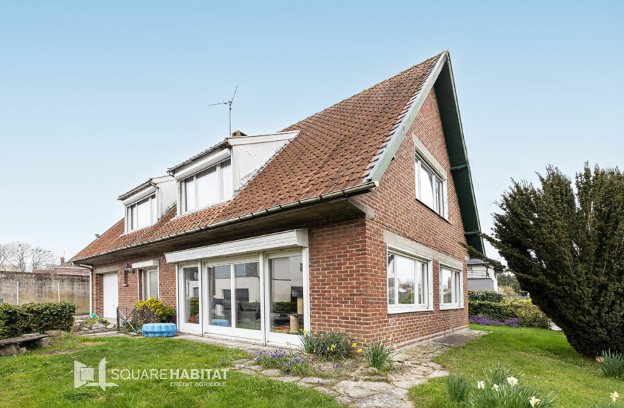 Baisieux- Maison individuelle 4 chambres – Jardin – Garage – 368 000 €