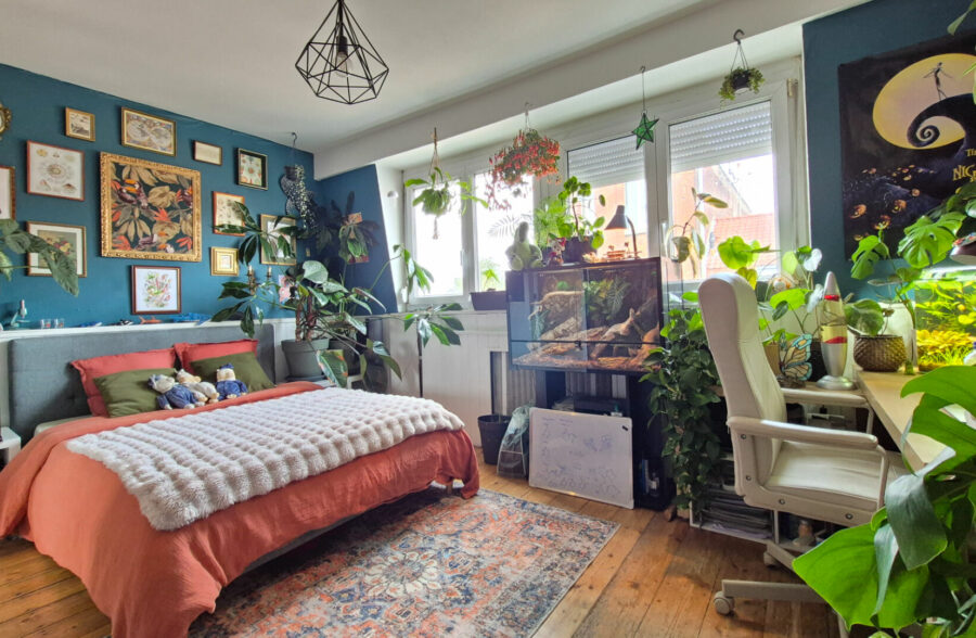 Maison 144m² , alliant le cachet de l’ancien et le confort du moderne, 4 chambres spacieuses ainsi qu’un jardin.