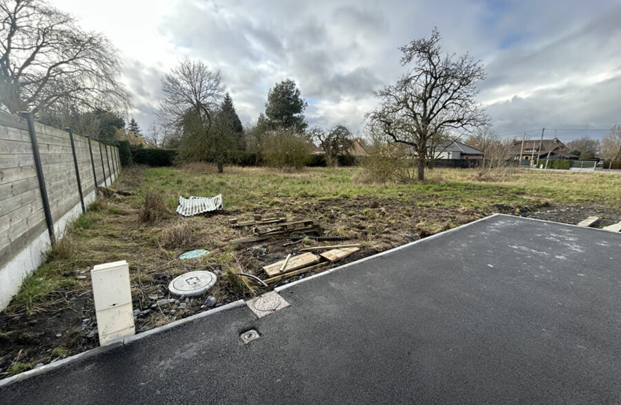terrain 646m² proche A23 axe Lille Valenciennes &nbsp;Sous offre&nbsp;