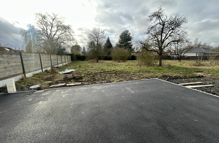 Terrain 835m² BRILLON proche A23 axe Lille Valenciennes