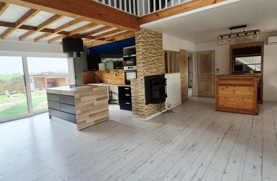 Maison semi plain pied individuelle à Boeschepe