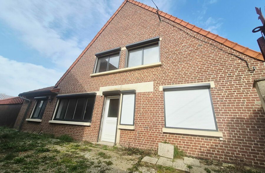 Maison individuelle en brique fort potentiel